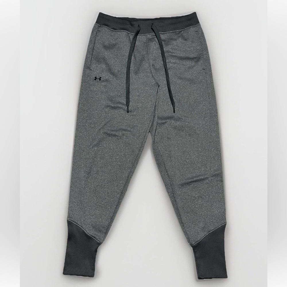Under Armour ColdGear Jogger Sweatpants Loose Fit Men’s Size Medium Gray